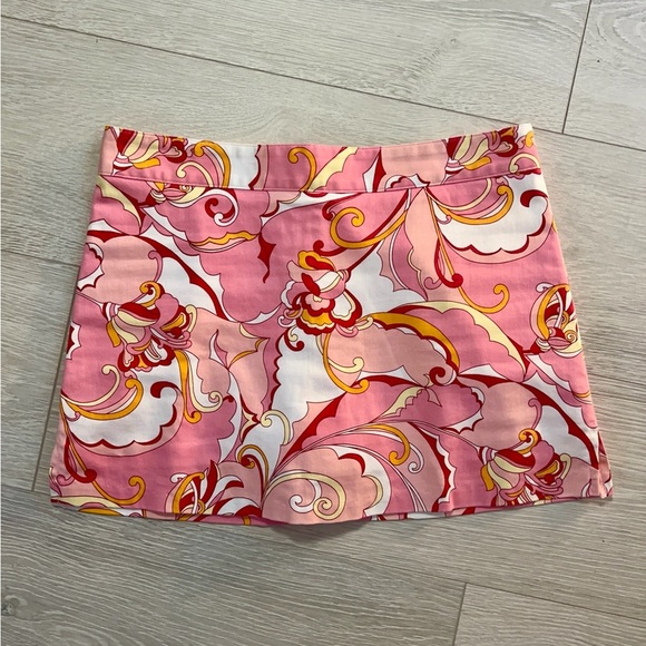 VENUS Dresses & Skirts - VENUS Pink and Orange Mini Skort